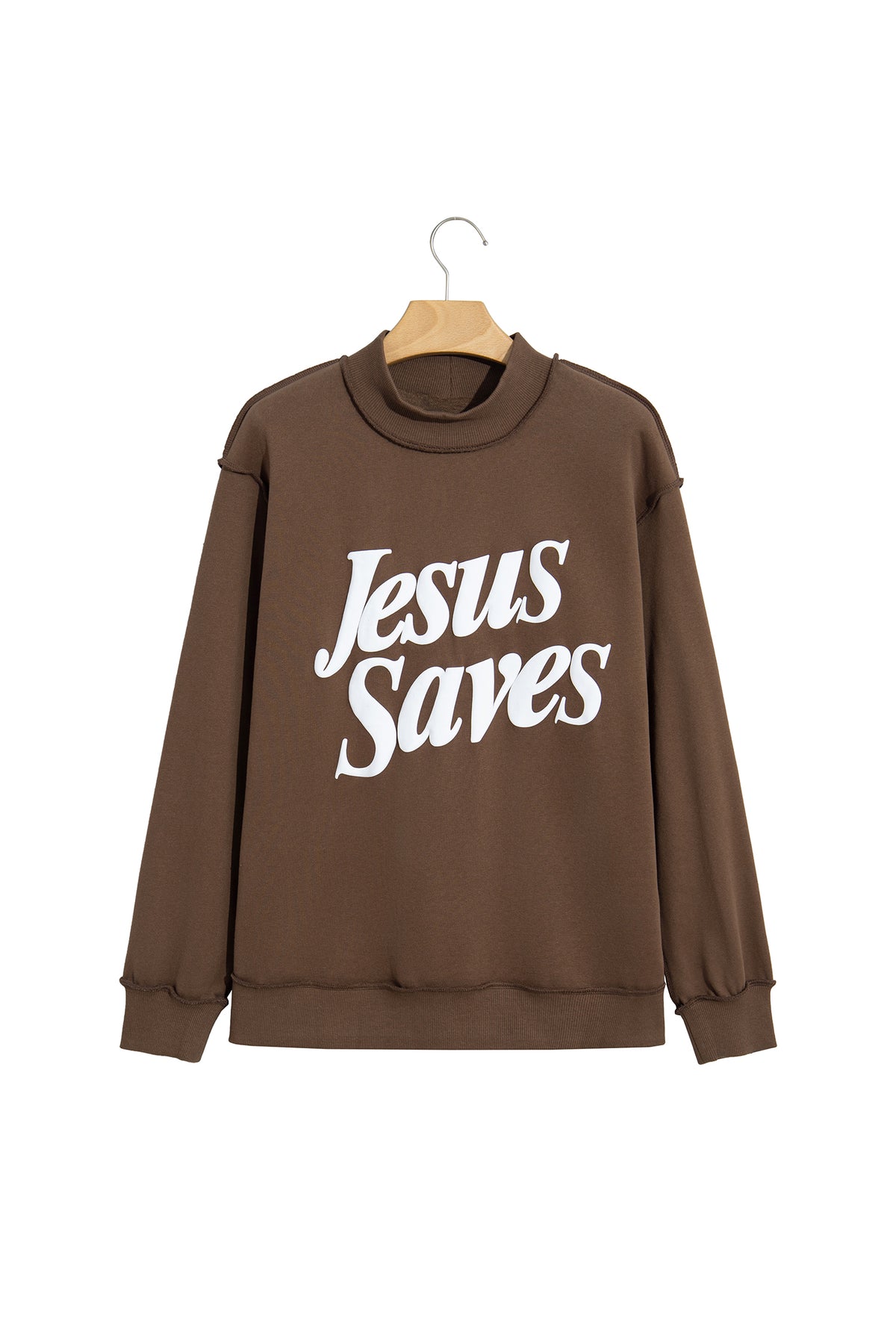 Jesus Saves Baggy Sweatshirt
