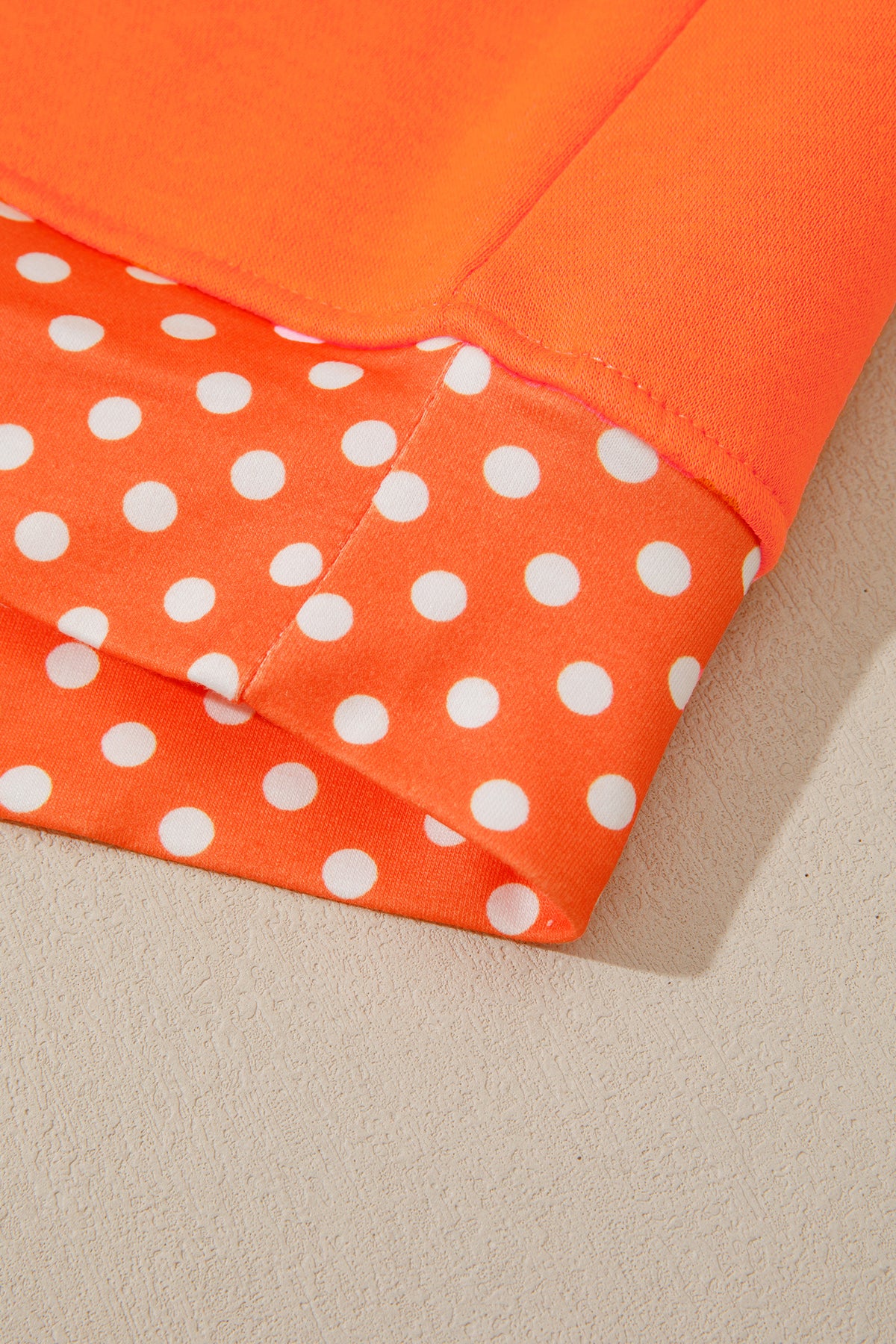Polka Dot Accents Sweatshirt