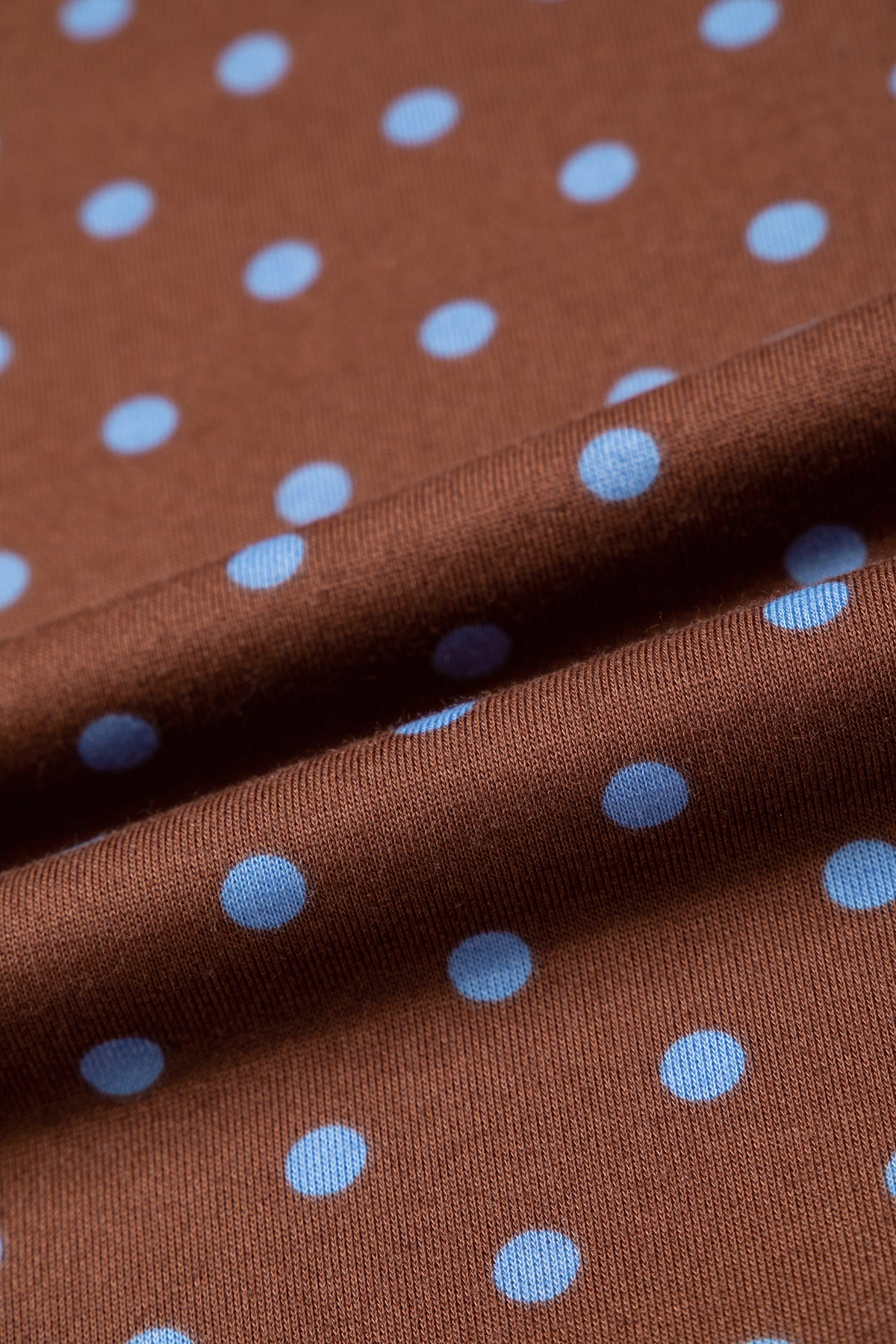 Polka Dot Drawstring Wide Leg Long Sleeve Top Pant Set